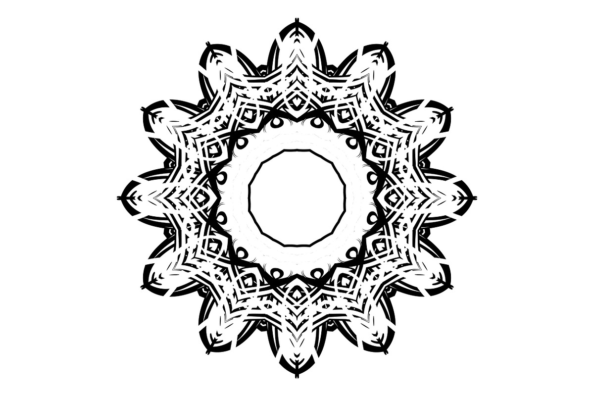 Spiritual Mandala Artwork Bundle, a Decorative Illustration by NJ Himel (Photo 102 of 104)