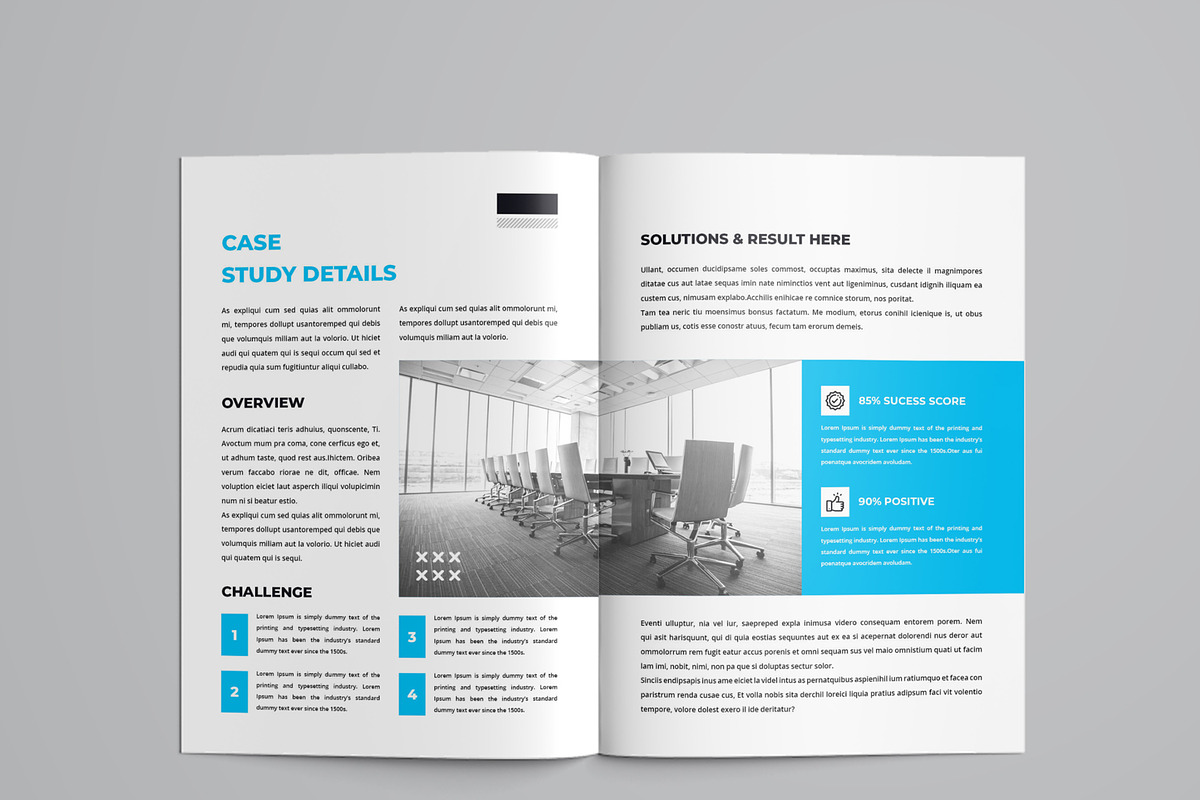 Minimal Business Project Proposal, a Brochure Template by mijli (Photo 7 of 14)