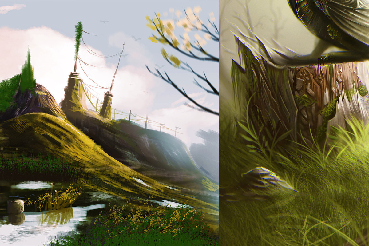 Foliage Brushes, Photoshop Procreate, a Brush Add-On by vurdembrushes (Photo 2 of 3)