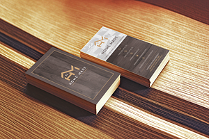 Wooden Business Card