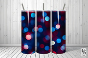 Red and Blue Bokeh Seamless Patterns, a Pattern Graphic by Creative Store (Thumbnail 5 of 5)
