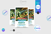 Pickleball Flyer Template, a Flyer Template by Aam360 (Thumbnail 1 of 3)