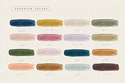 Brush Strokes in 17 Modern Colors, a Texture Graphic by Basia Stryjecka (Thumbnail 12 of 21)
