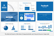 Facebook Report Keynote Template, a Presentation Template by SlideBunny (Thumbnail 6 of 11)