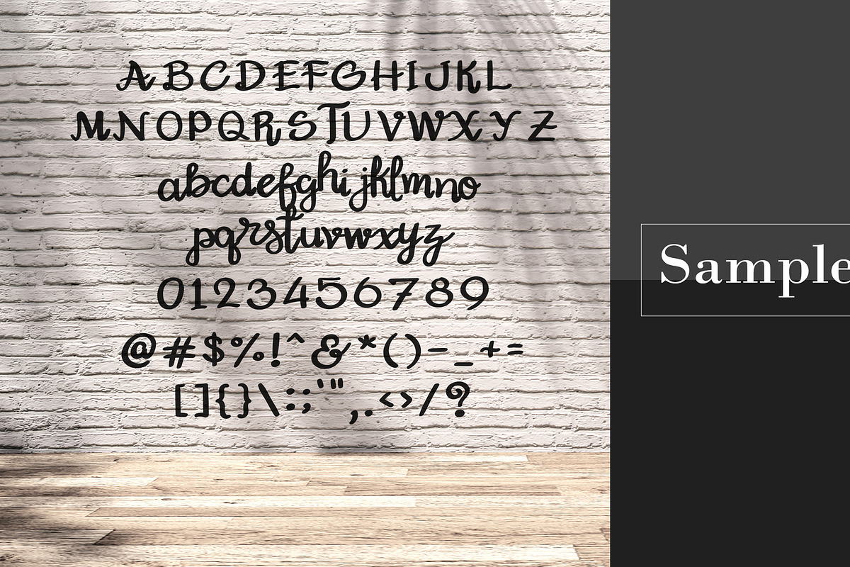 Sansala Font preview 3