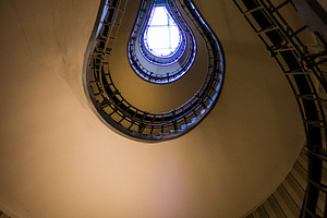 Prague Spiral Stairs #1, an Architecture Photo by jakub_kopecky