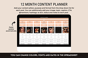 Google Sheets Content Planner, a Marketing Template by SunshineStudioBoutique (Thumbnail 8 of 9)