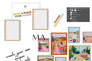 Mega Interior Frame Mockup Pack, a Household Mockup by Mockup Art Atelier (Thumbnail 57 of 60)