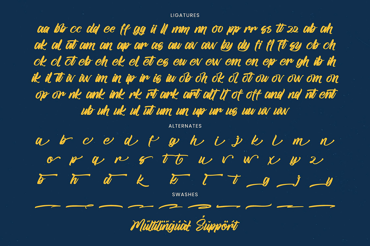 Goland Button Modern Brush Font, a Script Font by stylishtype.co (Photo 19 of 20)