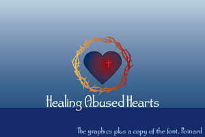 Healing Abused Hearts + font