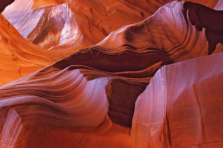Red pink and purple colors of the c stock photo containing ripple and rocks, a Nature Photo by kavram