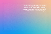 Vibrant – 100 Gradient Backgrounds, a Texture Graphic by MarkSupply (Thumbnail 3 of 5)