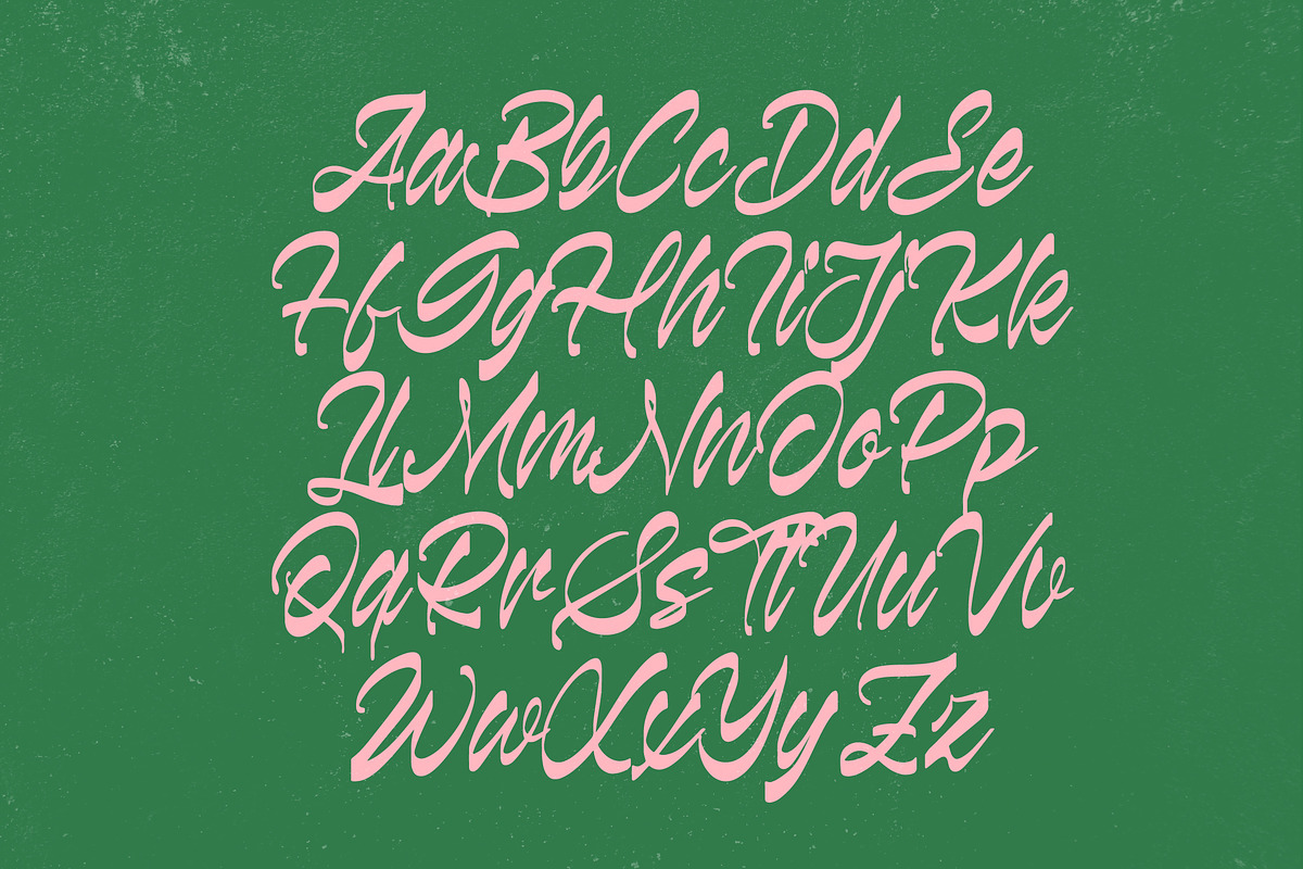 Kabetha Shelyne Bold Calligraphy, a Script Font by Letterena Studios Script (Photo 14 of 20)