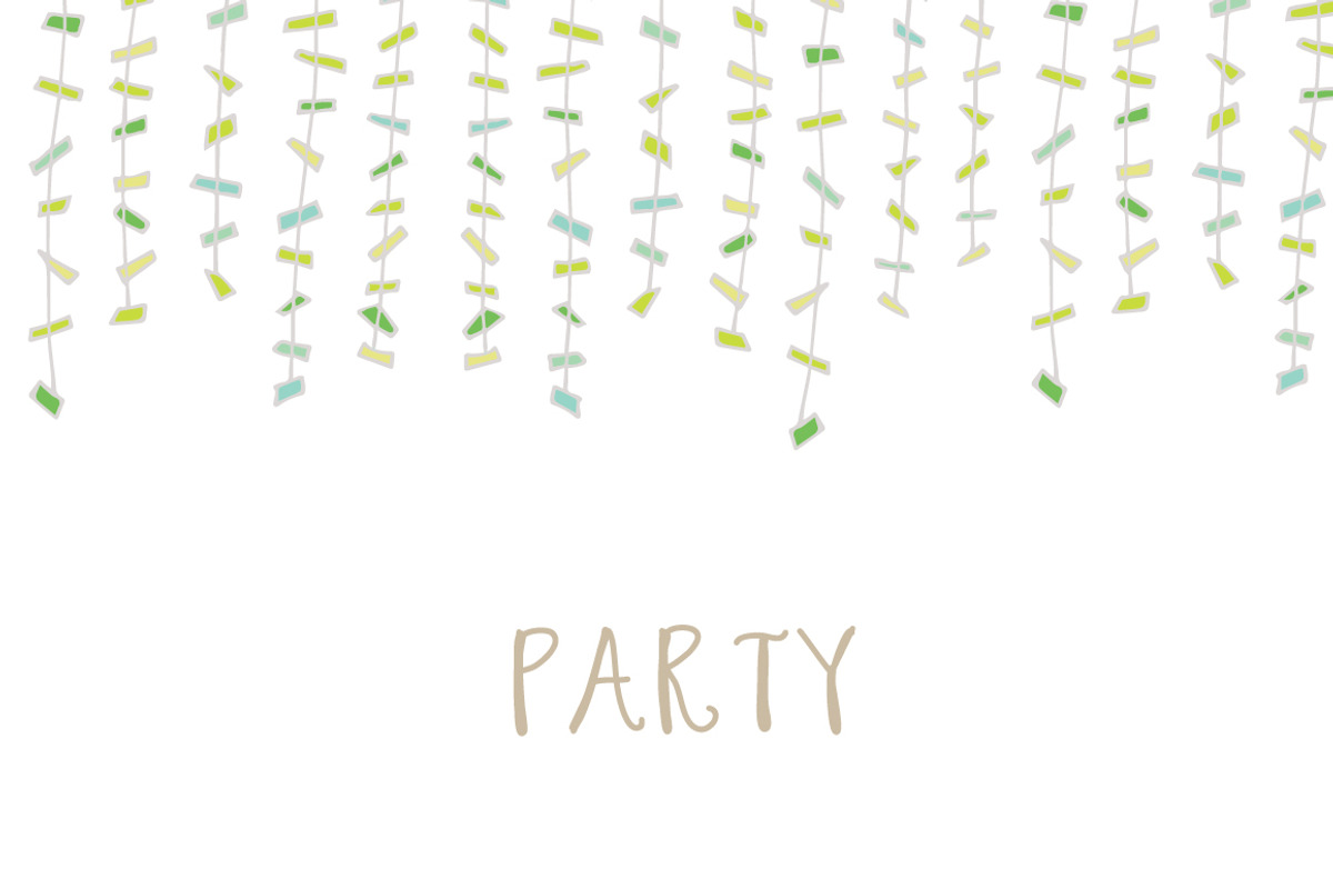 Hand-Drawn Garland Clip Art preview 2