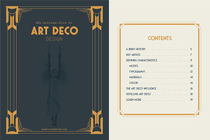 Art Deco Design Tool Kit