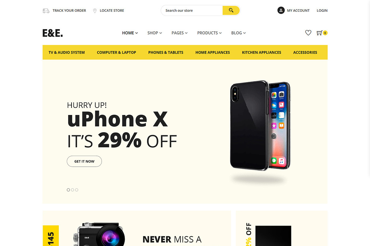 Electronics Shopify Theme - E&E, a Shopify Template by HasThemes (Photo 3 of 3)