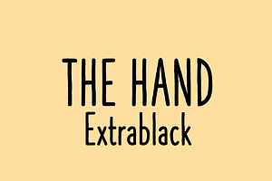 The Hand Extrablack