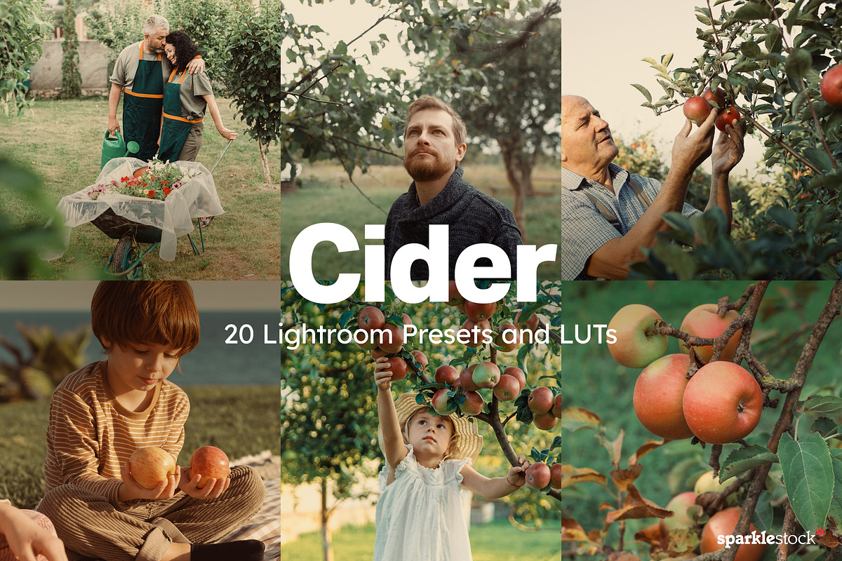 20 Cider Lightroom Presets and LUTs, a Preset Add-On by SparkleStock (Photo 1 of 13)