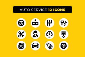 Auto Service Icons