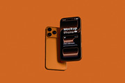 iPhone 17 Pro Mockup, an iPhone Mockup by Rielismee (Thumbnail 4 of 5)