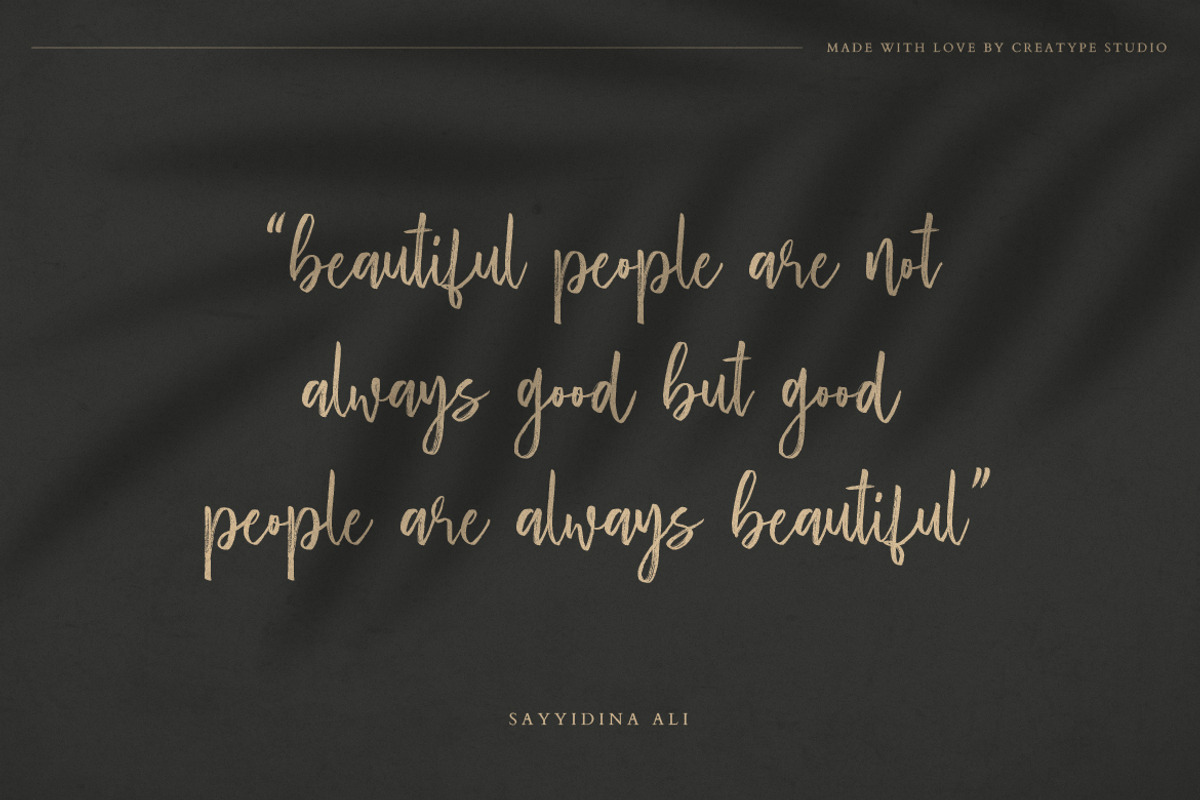 Westlynn Brush Calligraphy, a Script Font by Creatype Studio (Photo 2 of 9)