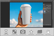Coffee Cup Sky Mockup PSD, a Cups & Container Mockup by Bruno's Shop (Thumbnail 2 of 3)