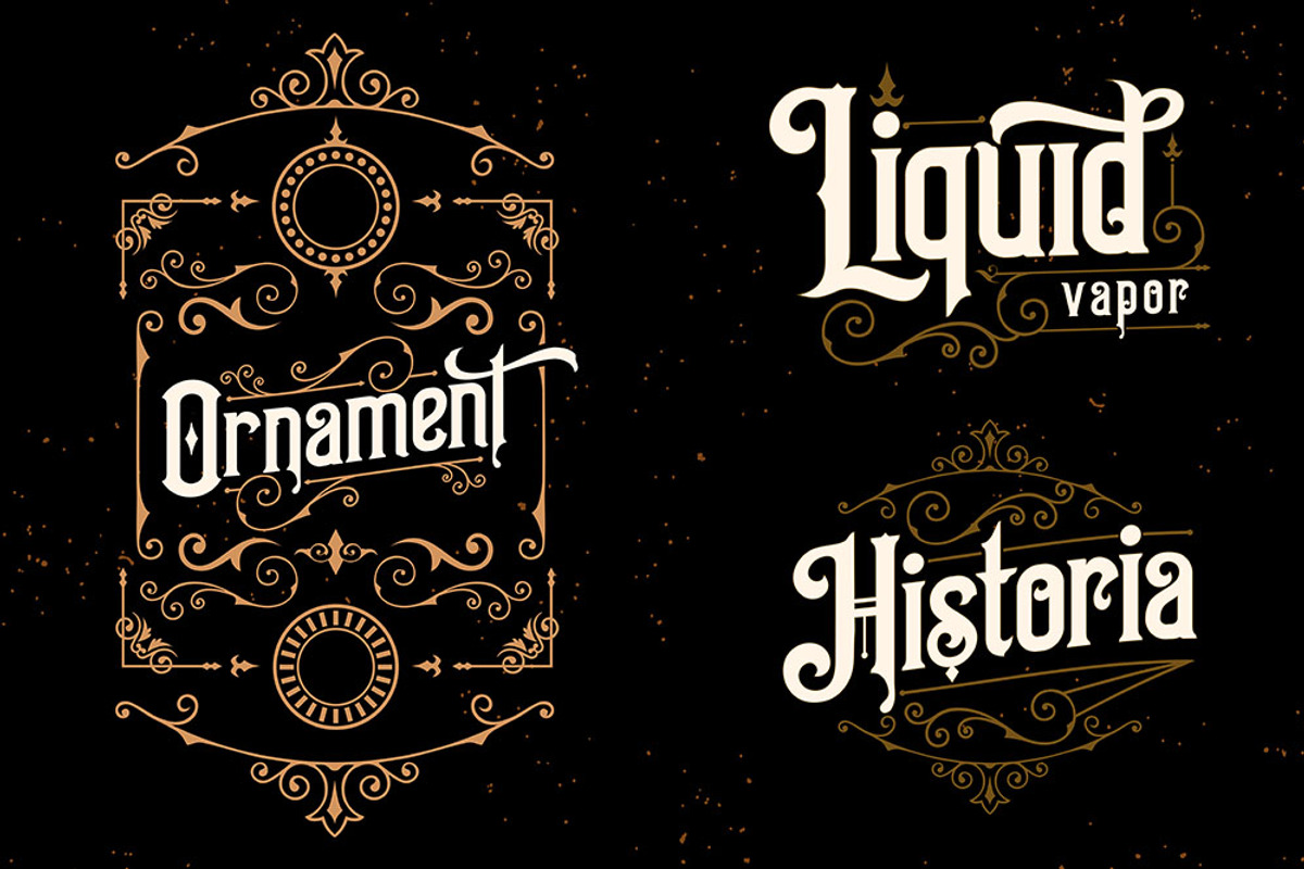 Billionaire typeface preview 6