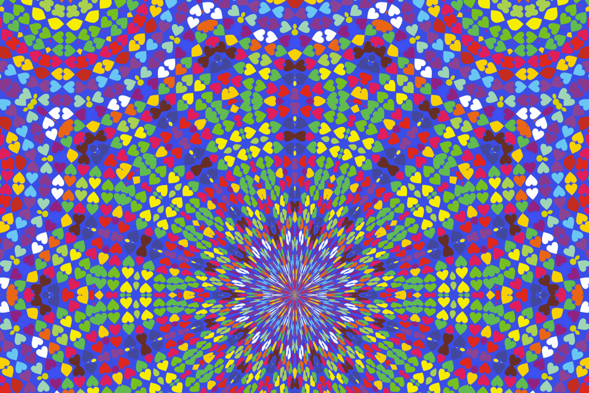 Kaleidoscope patterns, a Pattern Graphic by Kiwi Fruit Punch (Photo 2 of 2)
