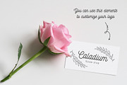 110 Hand-drawn botanical elements, a Decorative Illustration by Wander Designs (Thumbnail 2 of 8)