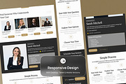 Legal Consultation Landing Page, a Landing Page Template by productype1 (Thumbnail 3 of 5)