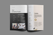 Annual Report Template, a Brochure Template by White Graphic (Thumbnail 10 of 15)
