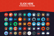 Flatjoy Circle Icons, an Icon by M K GRAPHICS (Thumbnail 3 of 3)