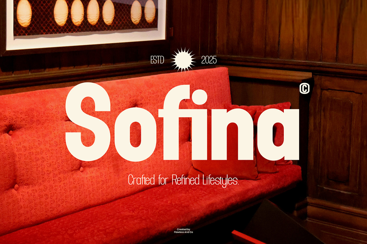 Sofina - Modern Sans Serif Font, a Sans Serif Font by Flawless And Co (Photo 2 of 10)