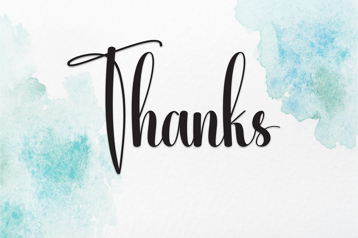 Watercolor | Script Font, a Handwritten Font by Scratchones (Photo 9 of 9)