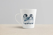 Penguins at the Pole-illustration, an Animal Illustration by KatBranchArt (Thumbnail 3 of 5)