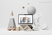 Abstract Mockup Set, a Mac Mockup by Best Pixels™ (Thumbnail 2 of 10)