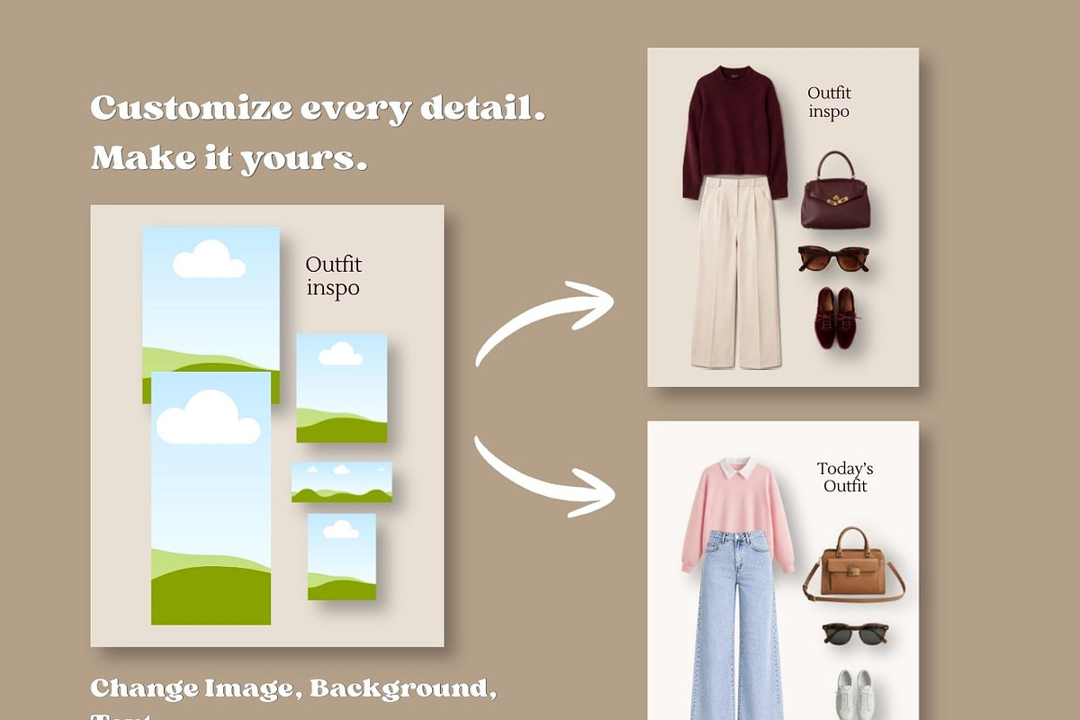 Fashion Brand Instagram Template Kit, a Social Media Template by Arslan (Photo 6 of 7)