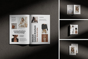 Catalog A4 Magazine Mockup, a Books & Magazine Mockup by AKMAL STUDIO