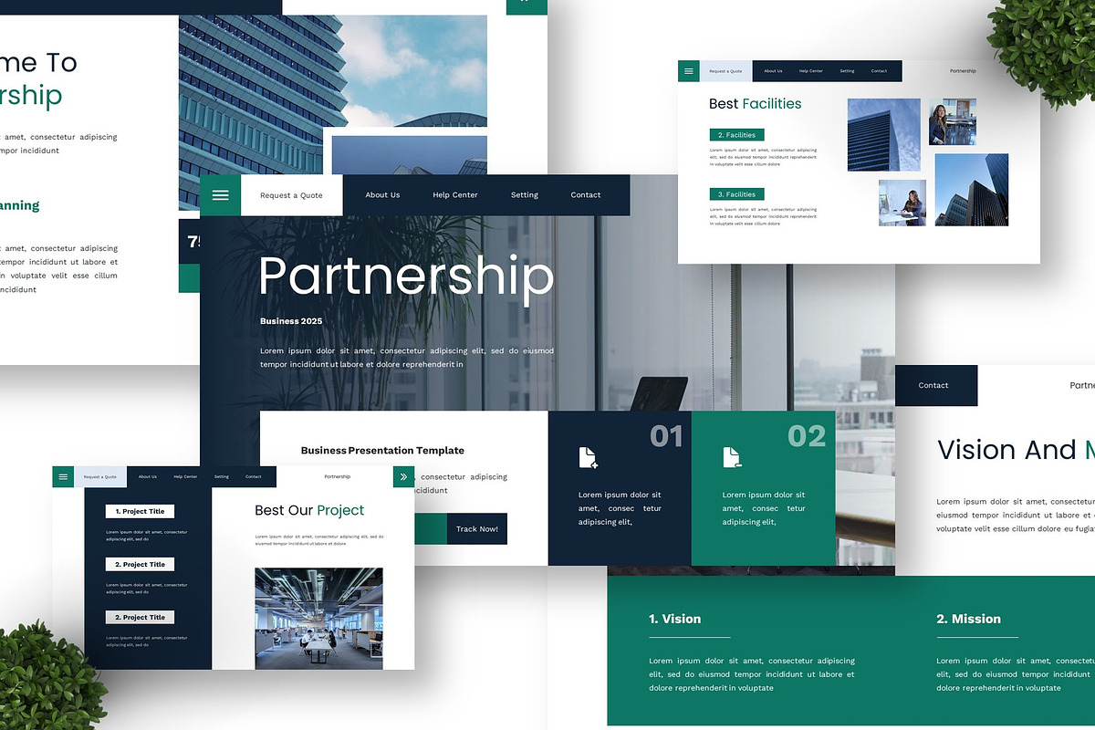 Partnership - Business Keynote preview 4