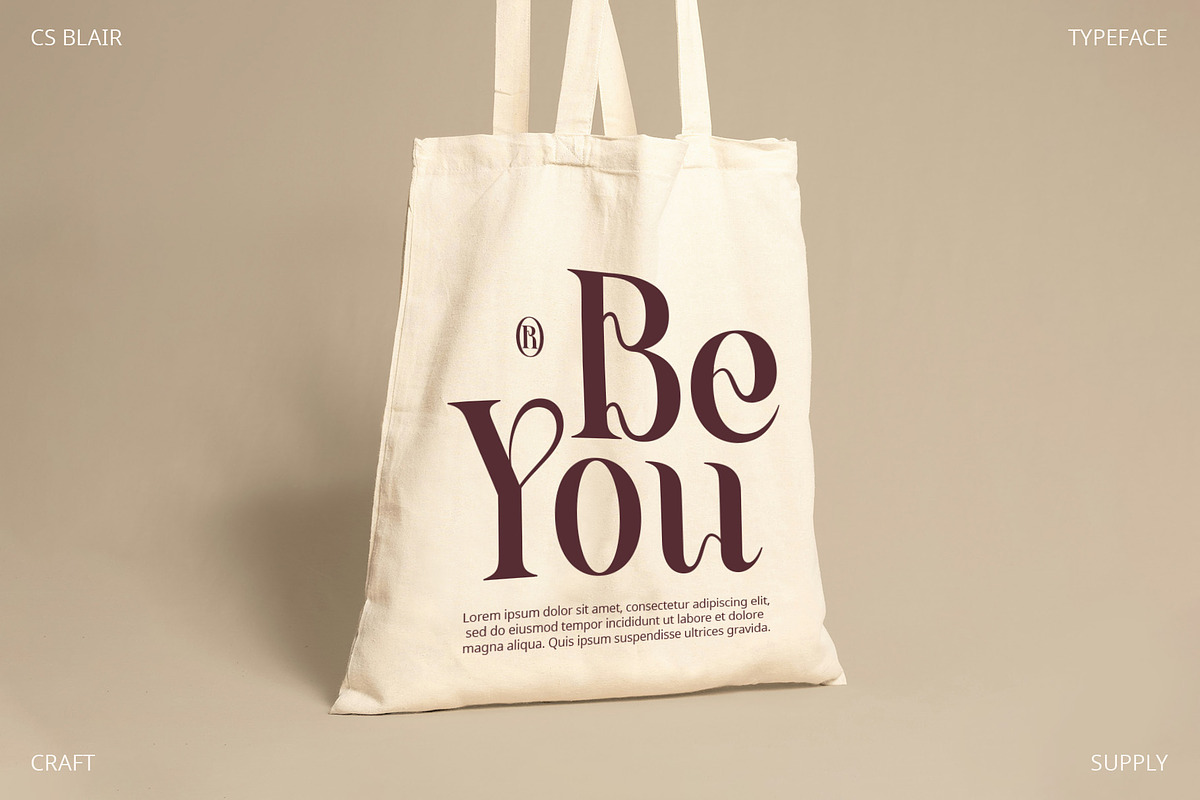 CS Blair – Art Nouveau Font, a Serif Font by Craft Supply Co. (Photo 5 of 8)