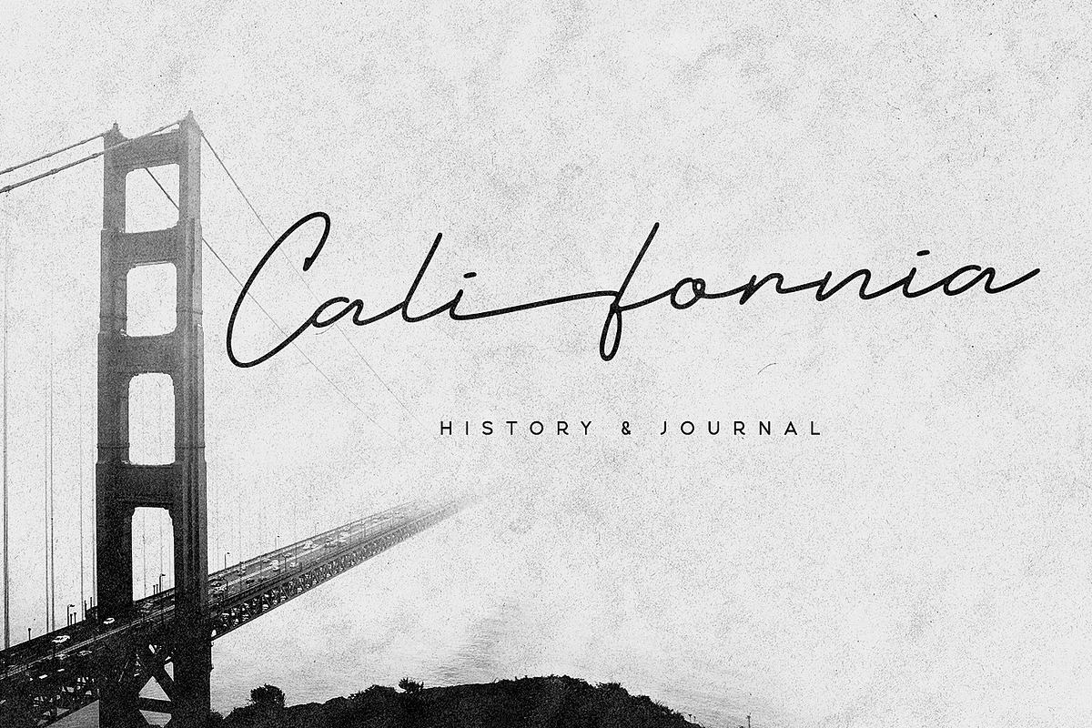 Hilstoria Signature Font preview 6
