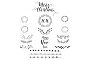 Set of Christmas design elements., a Templates & Theme by DikayaMiau (Thumbnail 5 of 5)