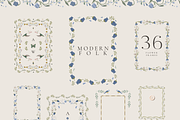 Modern Folk Motifs Collection, a Decorative Illustration by Karma (Thumbnail 5 of 17)