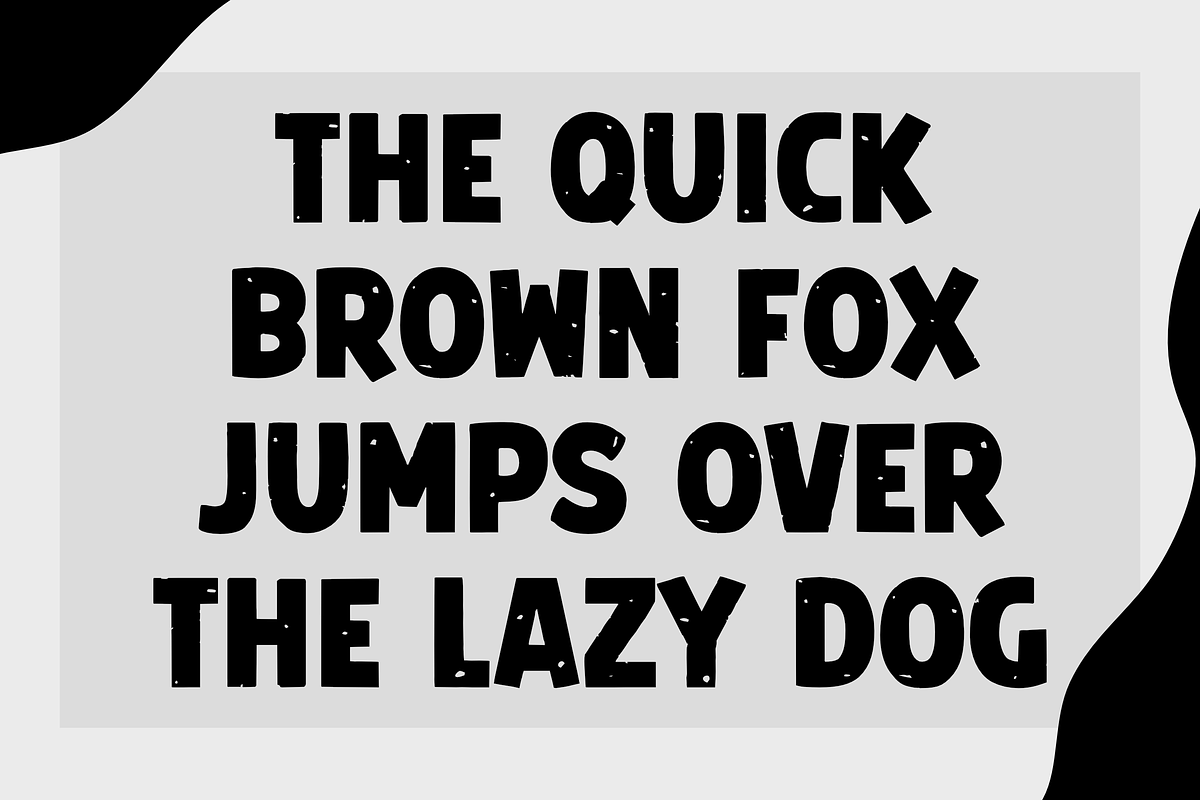 Rustic Bold, a Sans Serif Font by RADesigns21 (Photo 2 of 3)
