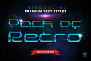 Retro #2 - 17 Text Styles, a Layer Style Add-On by Jonas Stensgaard (Thumbnail 6 of 20)