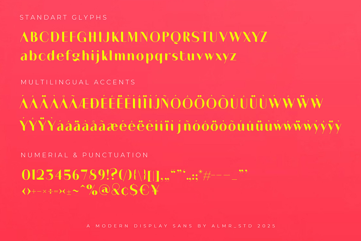 Wavea - Modern Display Sans, a Sans Serif Font by Almeera Std (Photo 3 of 5)