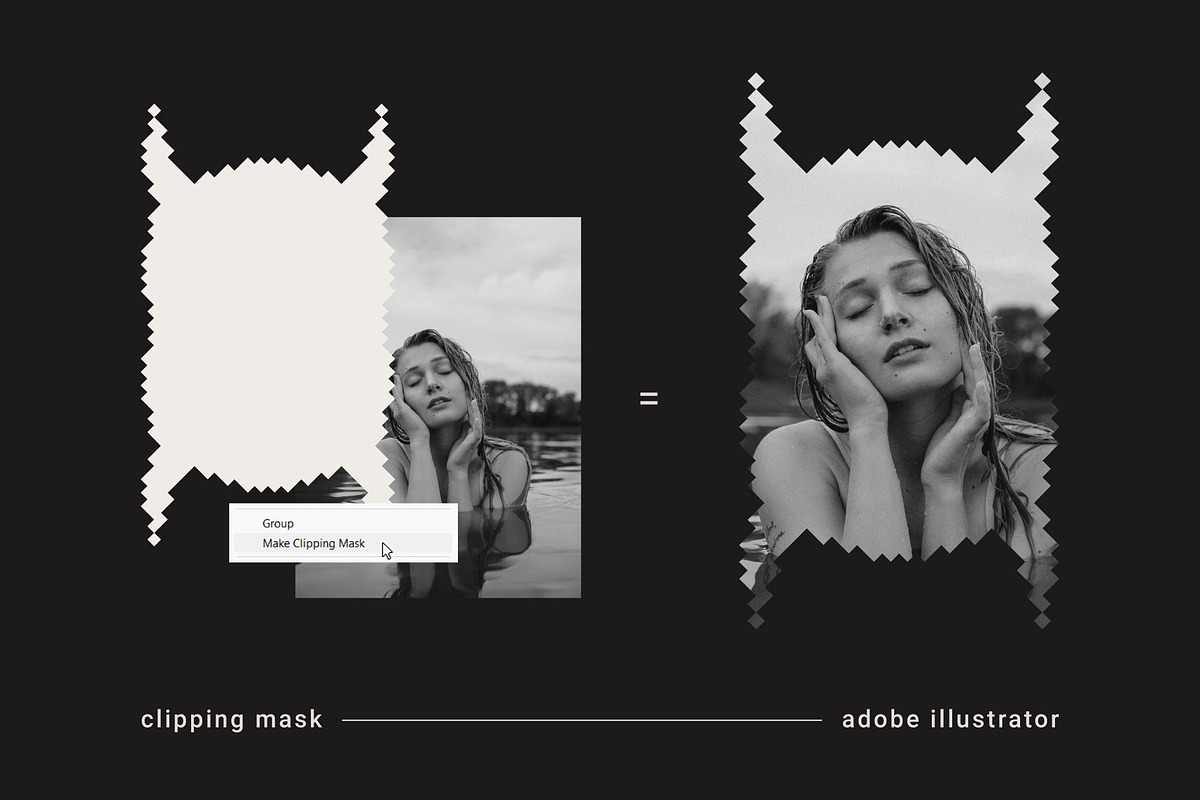 Pixel Shape Masks | Overlay Pack, a Graphic by stasylionet (Photo 4 of 10)