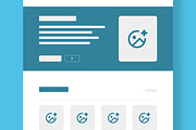 Wireframe Website Structure Design, a Wireframe Template by MightyDesign (Thumbnail 5 of 10)