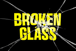 Broken Glass Texture Collection