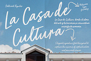 La Casa de Cultura | 2 Version, a Handwritten Font by Metasena Typefoundry (Thumbnail 1 of 9)